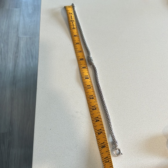 ⭐️Gabrielle Bruni⭐️ Sterling Silver, 14K and White Diamond Accent Necklace - Picture 8 of 8